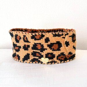Betsey Johnson Cheetah Print Headband